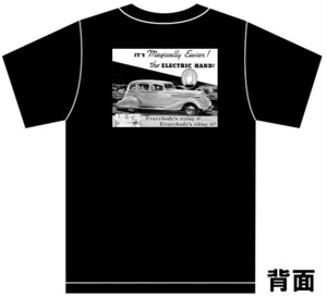 アドバタイジング ハドソン 黒 2787 Ｔシャツ 1937 1936 1935 1933 hudson アメ車 オールディーズ ロカビリー アドバタイズメント