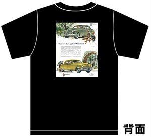 アドバタイジング カイザー フレイザー 2692 黒 Tシャツ 1948 1947 1946 kaiser frazer マンハッタン アメ車 オールディーズ ロカビリー