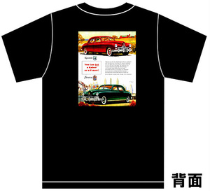 アドバタイジング カイザー フレイザー 2705 黒 Tシャツ 1948 1947 1946 kaiser frazer マンハッタン アメ車 オールディーズ ロカビリー