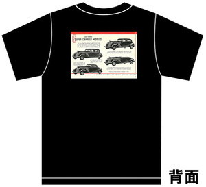 アドバタイジング オーバーン 3169 黒 Ｔシャツ 1935 1936 スピードスター オーバン アメ車 ホットロッド auburn