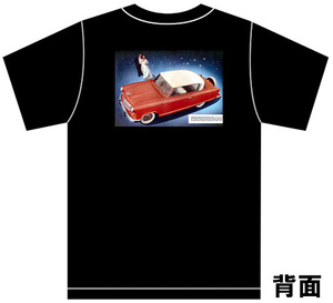 アドバタイジング AMC 3143 黒 Ｔシャツ 1956 1955 ランブラー アンバサダー アメ車 ホットロッド アドバタイズメント