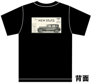 アドバタイジング スタッツ 3256 黒 Ｔシャツ 1927 1926 アメ車 stutz クラシックカー ビンテージ ブラックホーク アドバタイズメント