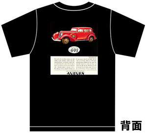 アドバタイジング オーバーン 3180 黒 Ｔシャツ 1934 1933 1932 1931 1930 オーバン アメ車 ホットロッド アドバタイズメント auburn