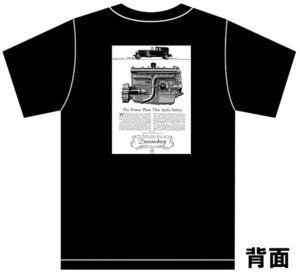 アドバタイジング デューセンバーグ 3239 黒 Tシャツ 1929 1927 1925 1922 アメ車 duesenberg クラシックカー ビンテージ アドバタイズメ