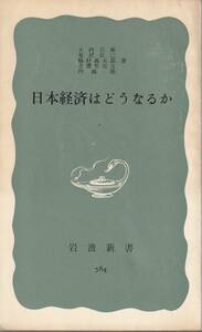 大内兵衛・有沢広巳・脇村義太郎・美濃部亮吉・内藤勝　日本経済はどうなるか　青版　岩波新書　岩波書店