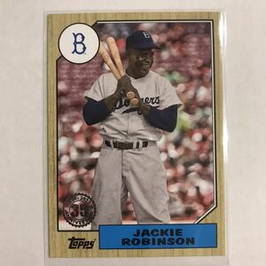 [Jackie Robinson] Insert(1987 Topps Baseball 35th Anniversary)T87-69[2022 topps series 1 MLB](Brooklyn Dodgers)