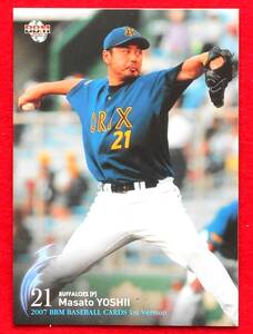 ★WBC　優勝記念！◆【BBM】◆２００７◆吉井理人◆２０２３年ロッテマリーンズ新監督★