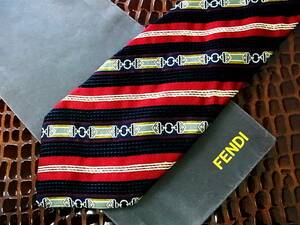 E1450N* beautiful goods * Fendi. necktie *