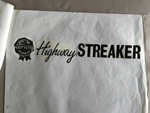 【企業物　原稿・版下・プリントなど】　highway STREAKER　昭和　　J1128I19_画像5