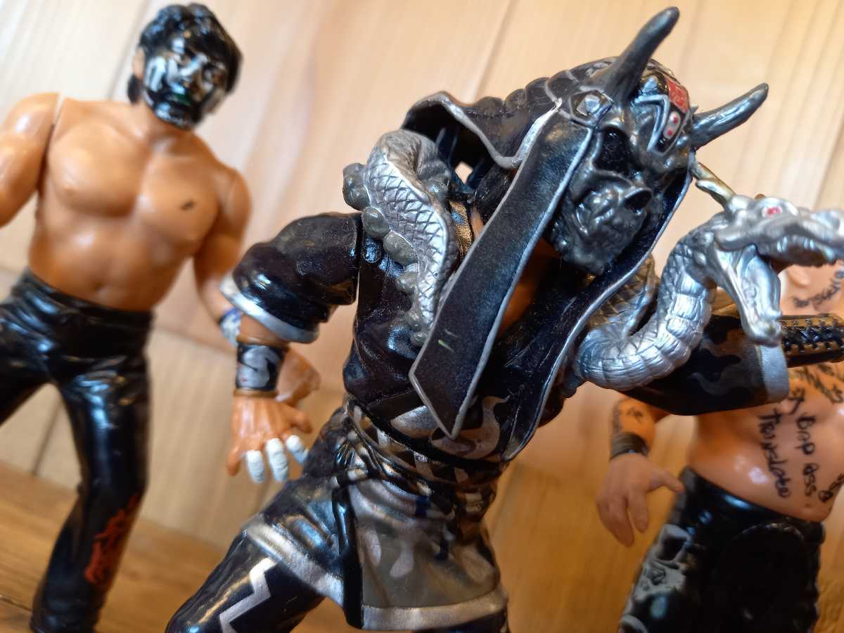 激レア ムタ3体セット】グレートムタ 黒使無双 NWoムタ フィギュア 愚