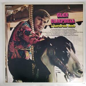 良盤屋 P-2589◆LP◆US 輸入盤 World, & Country　グレン・キャンベル Glen Campbell A Satisfied Mind