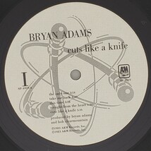 良盤屋 P-2595◆LP◆US 輸入盤 Pop Rock　ブライアン・アダムス Bryan Adams Cuts Like A Knife 1983　　まとめて送料480 _画像8