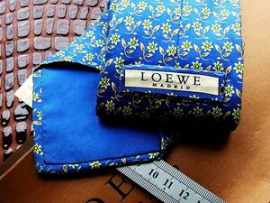 *E3847N* stock disposal SALE*[LOEWE] Loewe [ flower ] necktie 