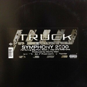 12inchレコード　■ TRUCK / SYMPHONY 2000