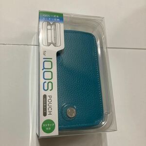 iQOS用 ポーチ エンボス アクアブルー iQOS アイコス カバー ケース iQOSケース アイコスケース