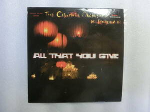 CD 紙ジャケ /The Cinematic Orchestra /All That You Give (Ninja Tune) シネマティック・オーケストラ /Fontella Bass/Patrick Carpenter