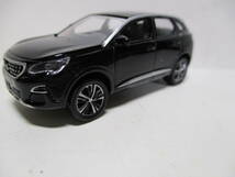 ★最後★超レアカラー★PEUGEOT プジョー 3008 2016★ミニカー★黒　カッコいい★ NOREVノレブ社製★新品・未使用品★１／６４スケール★_画像5