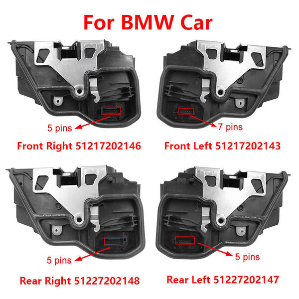 【新品】即納　BMW ドアロック アクチュエーター リア〈左側〉 右ハンドル用 E90/E91/F32 F33 等 高品質