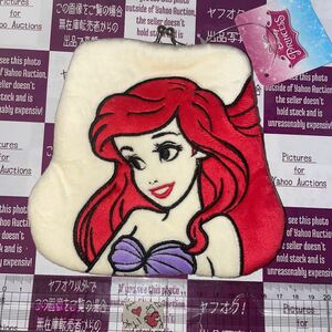 ◆獲後未使用◆新品◆非売品◆【Disney Princess】ディズニープリンセス　アリエル　がま口　ポシェット　Ariel　リトルマーメーイド