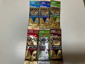 SAVAS プロテイン　トライアルタイプ　ザバス 10.5g ６個　お試し　ホエイプロテイン　ココア　バニラ　ヨーグルト　抹茶　リッチショコラ