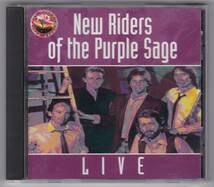 廃盤USA盤CD NEW RIDERS OF THE PURPLE SAGE/LIVE [Bay area sound]_画像1