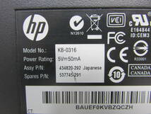 【YKB0304】★HP KB-0316/434820-292 Japanese PS/2接続 日本語キーボード 動作確認済★中古_画像6