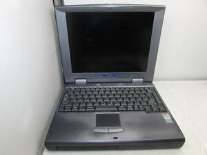 【YNT0294】★NEC LaVieNX PC-LW23C5DD MMXPentium 233MHz/欠品MB/HD欠品/CD-ROM/FDD/12.1DSTN/800ｘ600 AC欠品本体のみ未チェック品★JUNK