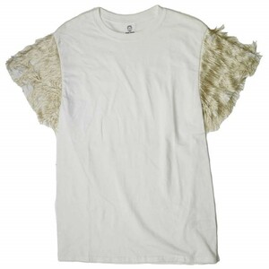 TOGA Odds＆Ends トーガ オッズアンドエンズ Fringe Tee フリンジTシャツ OE61-JK013 1 ホワイト 半袖 トップス g3855