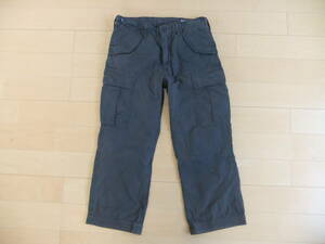 MADE IN JAPAN OMNIGOD 100% COTTON 日本製 オムニゴッド カーゴパンツ CARGO PANT navy 