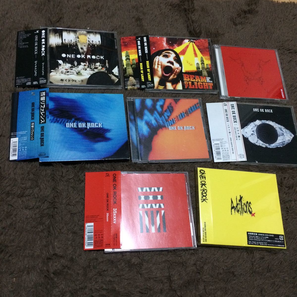 ONE OK ROCK CD アルバム 6枚セット 初回盤 CD+DVD BJpaYfR83Y 