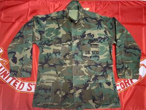 vintage USMC 80's　ジャングル　ファティーグ　ブラウンリーフ　HOT WEATHER CAMO PATTERN COAT MEDIUM REGULAR