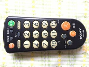 送料無料★SONY★ソニー★純正★テレビ用リモコン★RM-P7D★中古★動作品★返金保証あり