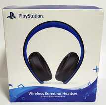 【Sony】PS4 PlayStation 4 ワイヤレスサラウンドヘッドセット CUHJ-15001/ゲーミングヘッドホン/PS4/PS5/PC_画像1