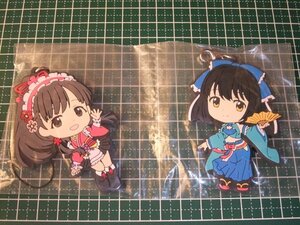 ★☆小早川紗枝&鷹富士茄子 ラバーストラップ 346プロダクションver. アイドルマスター シンデレラガールズPART4☆★