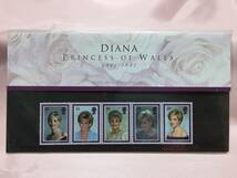 記念切手 DIANA Princess of Wales 1961-1997_画像1