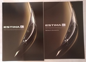 エスティマL　(MCR30W, ACR30W, MCR40W, ACR40W)　車体カタログ＋アクセサリ　'00年11月　ESTIMA L　古本・即決・送料無料　管理№ 4316 ⑥