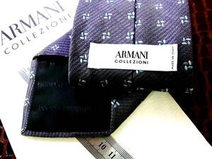 #E1914N* superior article * Armani [COLLEZIONI] necktie 