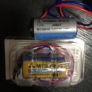 三菱電機 バッテリー A6BAT 13k180 2個 未使用