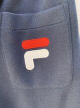 FIRA/フィラ 　スエット　パンツ　紺/ネイビー　Mサイズ　裾絞り　スポーツ　イタリア　G538_画像7