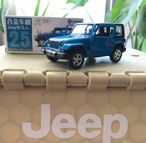 【Jeep(ジープ)ラングラー】ミニカー1:42スケール