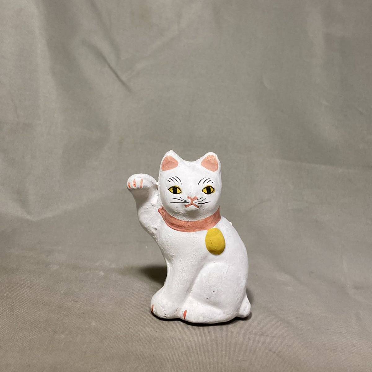 すぐったレディース福袋 土人形 招き猫 今戸焼 レア品 招福猫 縁起物 