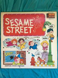 ジBB380ア☆LP 「SESAME STREET」 セサミ・ストリート NHK教育テレビ SKM(DH)-2143 ディズニー少年少女合唱隊