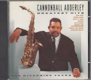 輸 Cannonball Adderley Greatest Hits (The Riverside Years)◆規格番号■MCD-92752◆送料無料■即決●交渉有
