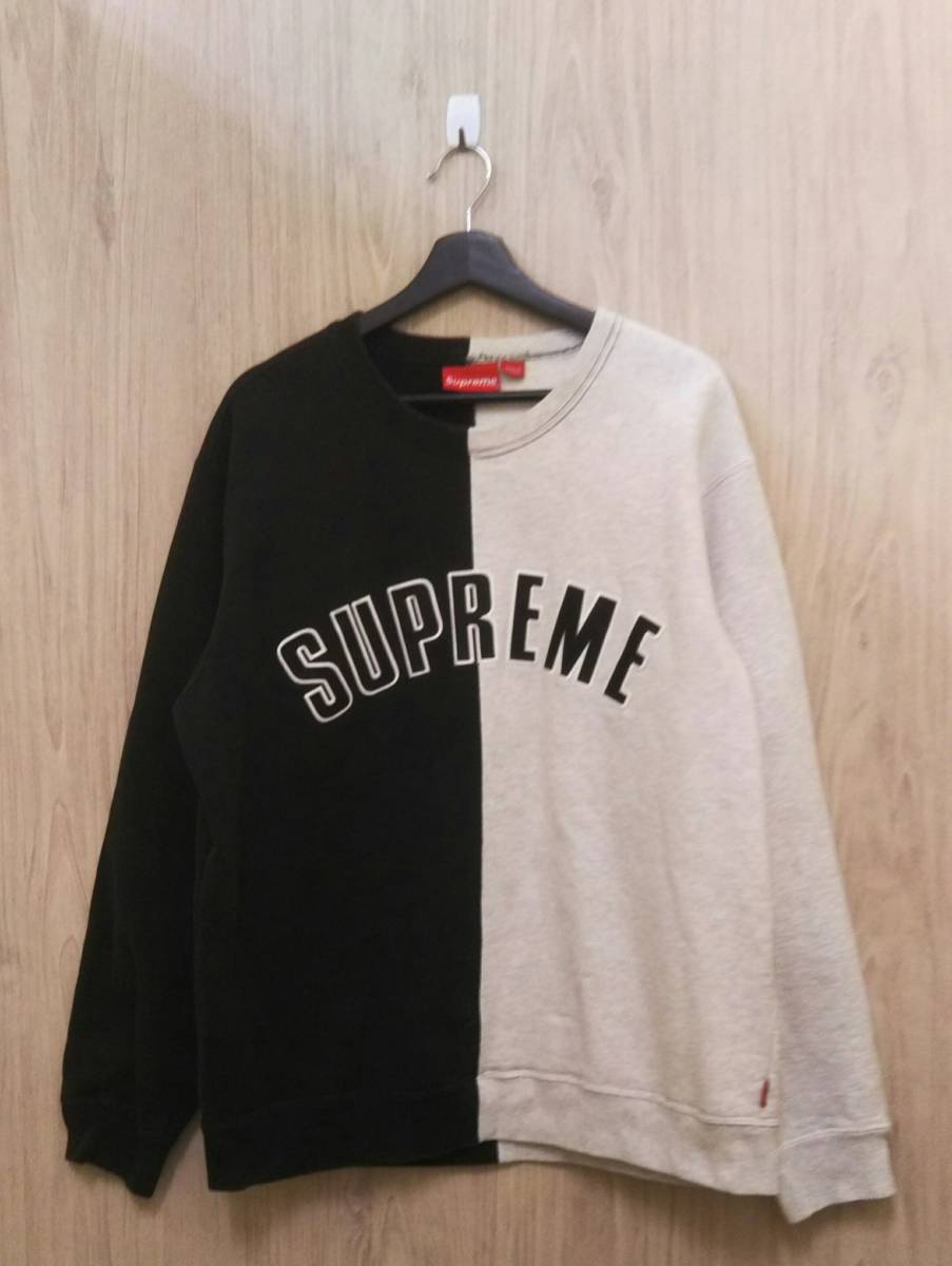 ヤフオク! -supreme split crewneck sweatshirtの中古品・新品・未使用 