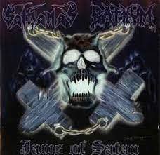 Jaws of Satan Sathanas / Bathym SPLIT CD　DEATH METAL CUTTHROAT ABIGAIL Gallhammer MAYHEM EMPEROR DARKTHRONE BATHORY
