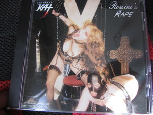 巨乳ギタリスト　THE GREAT KAT ROSSINI'S RAPE 廃盤　入手困難　1回のみ再生　極美品