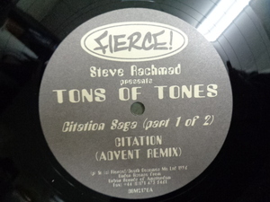 STEVE RACHMAD PRESENTS TONS OF TONES/CITATION SAGA(PART1 of 2)/4121