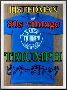 80s RAMER MOTORS TRIUMPH ビンテージ Tシャツ USA製 トライアンフmade in USA バイク バイカー