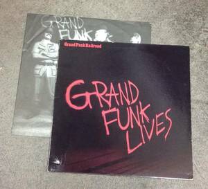 Grand Funk Railroad 1 lp , Grand funk lives