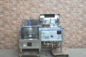 ***B012 MARUZEN Maruzen Chinese range MR-562B 2020 year made Deluxe type 2. city gas soup range .. noodle machine business use beautiful goods!**